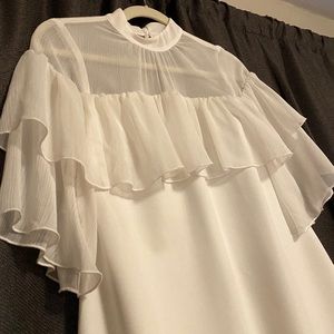 ASOS Design Ruffle Shift Dress